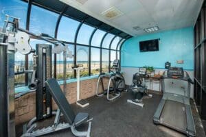Barclay Towers Resort fitness room