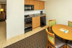 Barclay Towers Resort King Suite Kitchenette